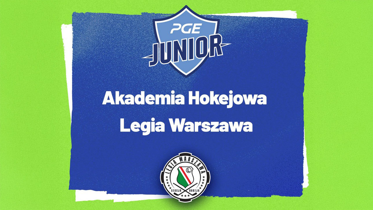 PGE sponsorem Akademii Hokejowej Legii Warszawa