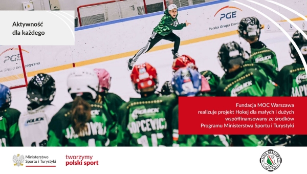 wsparcie MSiT dla Akademii Hokejowej Legii Warszawa